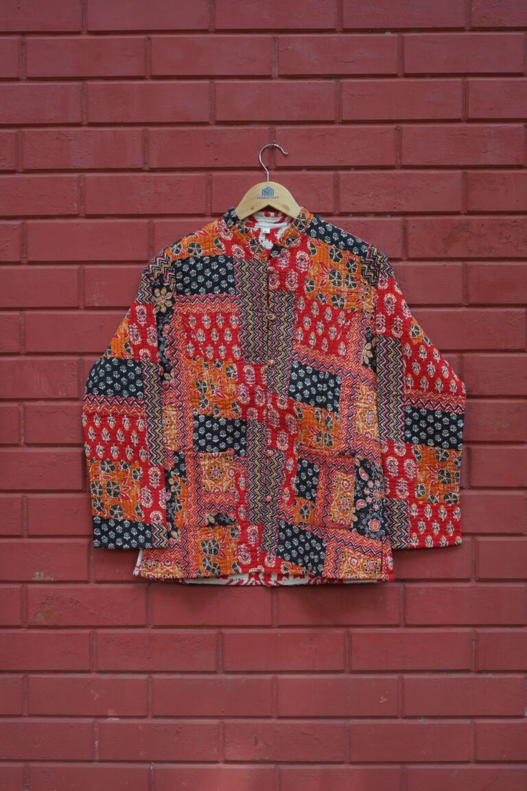 Home 45 Premium Red Velvet Embroidered Jacket for Women with Intricate Floral Suzani Work – Perfect for Ethnic & Western Fusion
