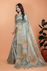 Green Silk Saree
