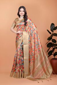 Multicolor Saree