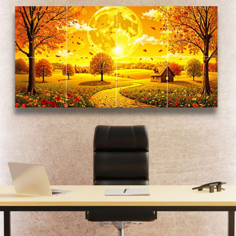 Wall Paint Print Design &ndash; Premium Decorative Wall Painting for Bedroom, Living Room & Home D&eacute;cor